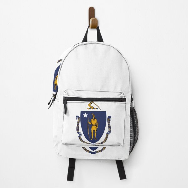 Item preview, Vertical Massachusetts State Flag Design designed and sold by NTGUILTY.