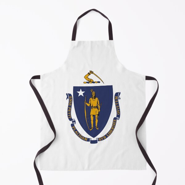 Item preview, Vertical Massachusetts State Flag Design designed and sold by NTGUILTY.