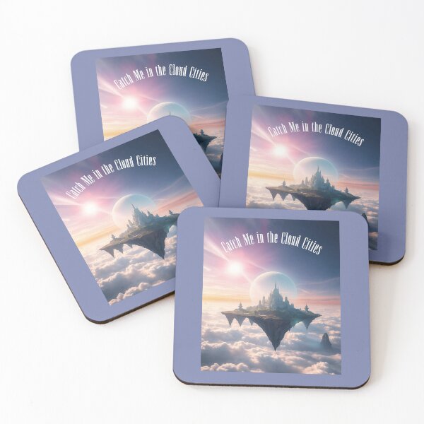 Item preview, Catch Me in the Cloud Cities Fantasy designed and sold by Sachie's Studio.