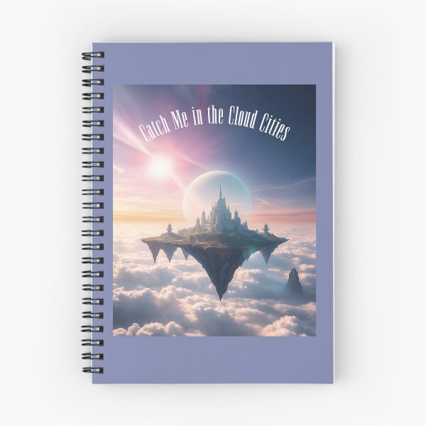 Item preview, Catch Me in the Cloud Cities Fantasy designed and sold by Sachie's Studio.