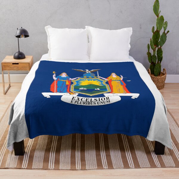 Item preview, Vertical New York State Flag Design designed and sold by NTGUILTY.