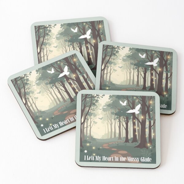 Item preview, I Left My Heart in Mossy Glade Enchanted designed and sold by Sachie's Studio.