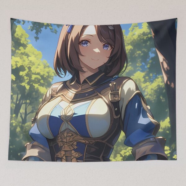 Item preview, Super Creek Uma Musume Fantasy Armor Forest Light designed and sold by mildaclairmo.