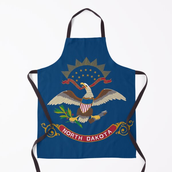 Item preview, Vertical North Dakota State Flag Design designed and sold by NTGUILTY.