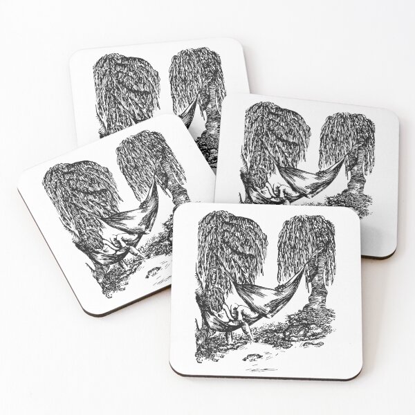Item preview, Lounging in hammocks designed and sold by DriftInk.