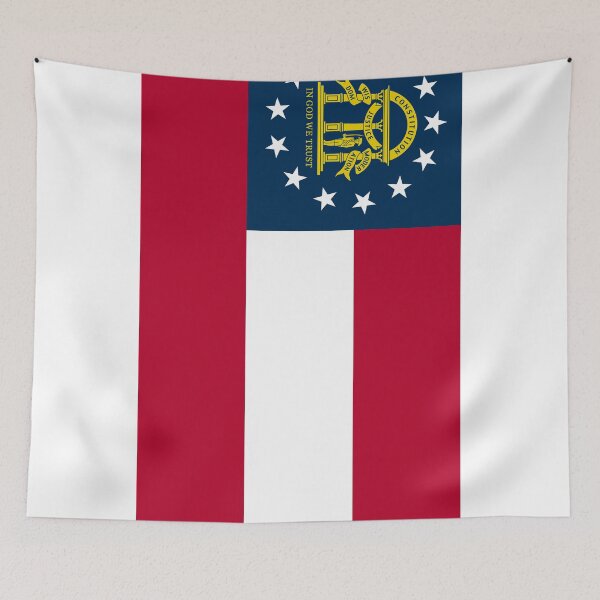 Item preview, Vertical Georgia State Flag Design designed and sold by NTGUILTY.