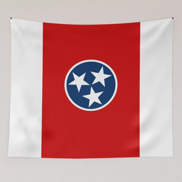 Item preview, Vertical Tennessee State Flag Design designed and sold by NTGUILTY.