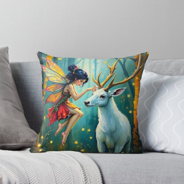 Item preview, Wings Shimmer. Antlers Shine. Time Holds Breath. Enchanted designed and sold by Sachie's Studio.