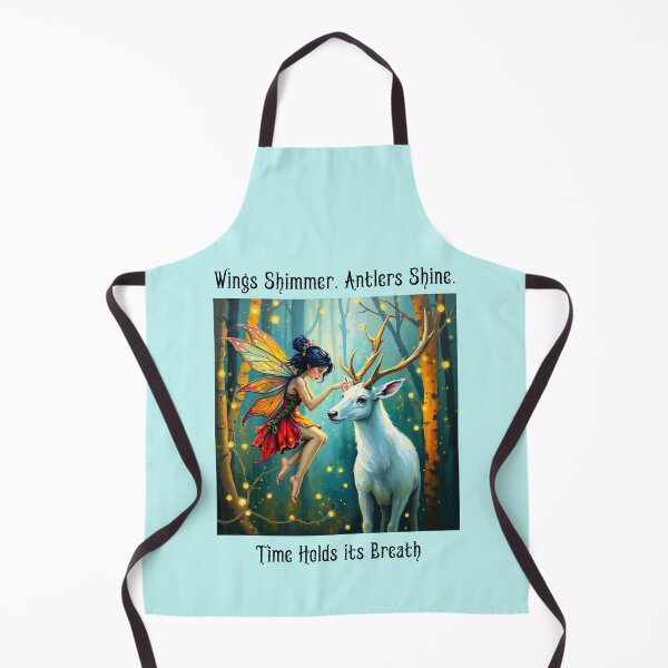 Item preview, Wings Shimmer. Antlers Shine. Time Holds Breath. Enchanted designed and sold by Sachie's Studio.