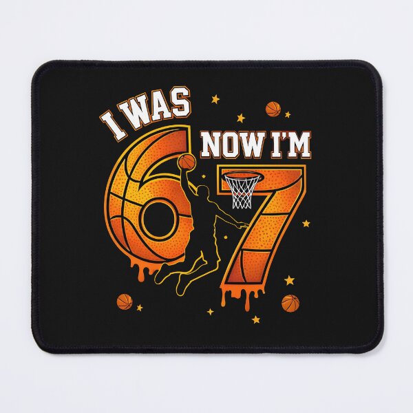 Item preview, I Was 6 Now Im 7 Basketball 7th Birthday Boy Slam Dunk Sports Gift For Boy Kids Girl designed and sold by ArmyAbodo.