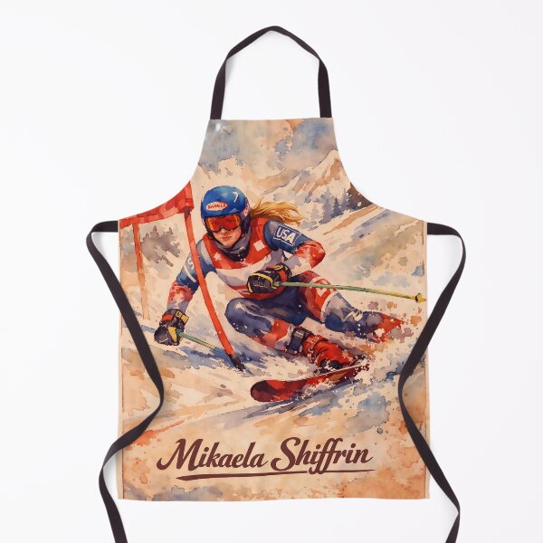 Item preview, Mikaela Shiffrin Skiing designed and sold by Sarcastic designs.