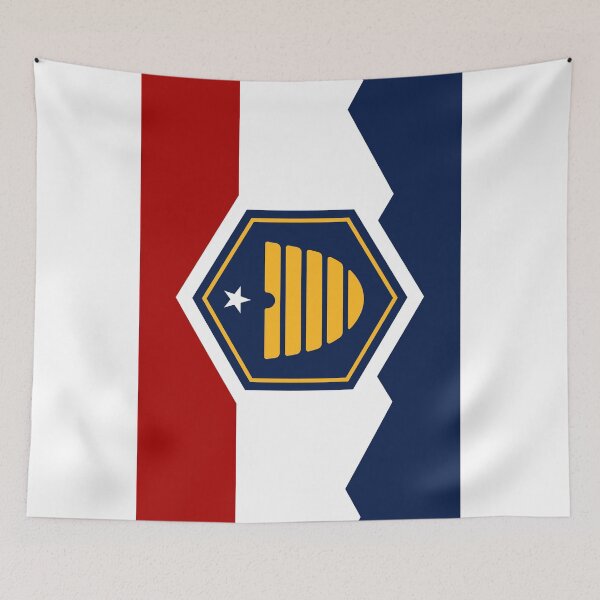 Item preview, Vertical Utah State Flag Design designed and sold by NTGUILTY.