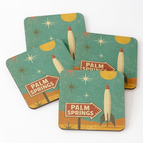 Item preview, Palm Springs Vintage Rocket designed and sold by Jeffsredbubble.