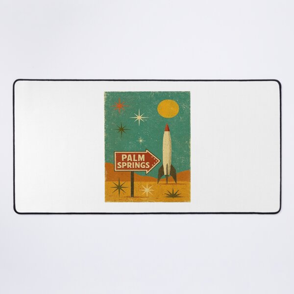 Item preview, Palm Springs Vintage Rocket designed and sold by Jeffsredbubble.