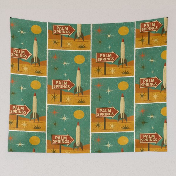 Item preview, Palm Springs Vintage Rocket designed and sold by Jeffsredbubble.