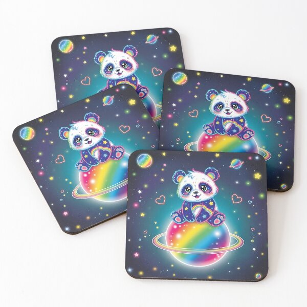 Item preview, Cute Rainbow Panda on Cosmic Planet designed and sold by butterflykissss.