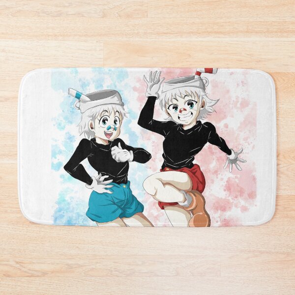 Item preview, cuphead mugman brother anime - manga style designed and sold by irismay27.