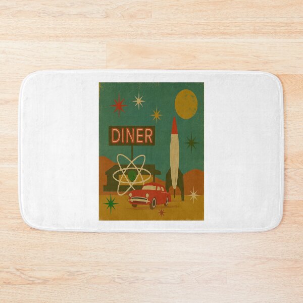 Item preview, Vintage Rocket Diner designed and sold by Jeffsredbubble.