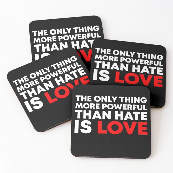 Item preview, The Only Thing More Powerful Than Hate Is Love - Anti ICE designed and sold by PixVib.