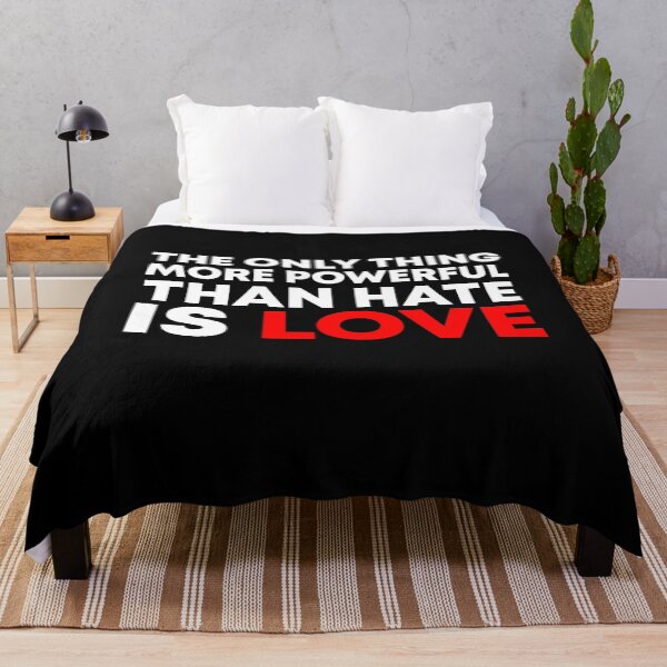 Item preview, The Only Thing More Powerful Than Hate Is Love - Anti ICE designed and sold by PixVib.
