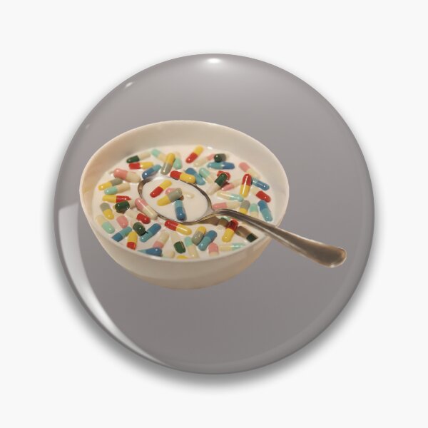 Item preview, Cereal Bowl of Pills Traumacore designed and sold by NostalgiaOS.
