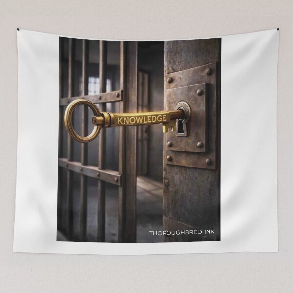 Item preview, THOROUGHBRED-INK - Knowledge is Key designed and sold by THOROUGHBREDink.