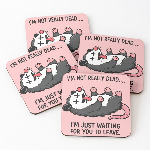 Item preview, I’M NOT REALLY DEAD… I’M JUST WAITING FOR YOU TO LEAVE. designed and sold by MinaKiarts.