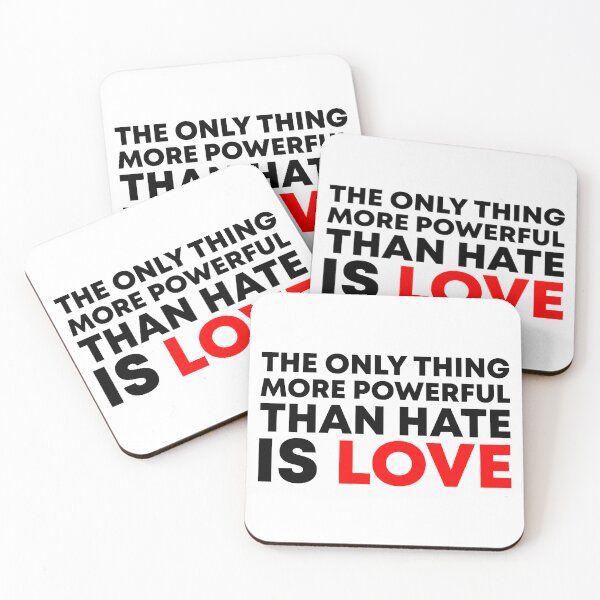 Item preview, The Only Thing More Powerful Than Hate Is Love - Anti ICE designed and sold by PixVib.