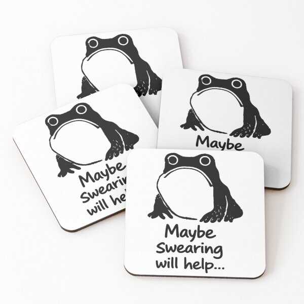 Item preview, Maybe Swearing will help… designed and sold by MinaKiarts.