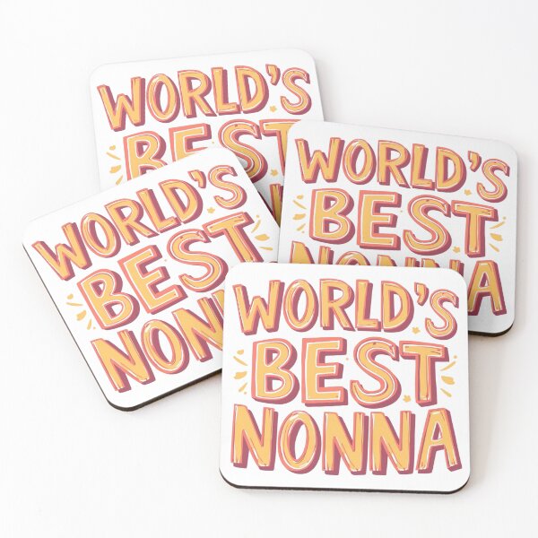 Item preview, World's Best Nonna designed and sold by Real Talk Tees.