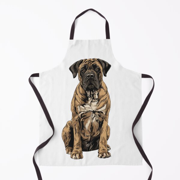 Item preview, Brindle English Mastiff Dog Illustration designed and sold by whyitsme.