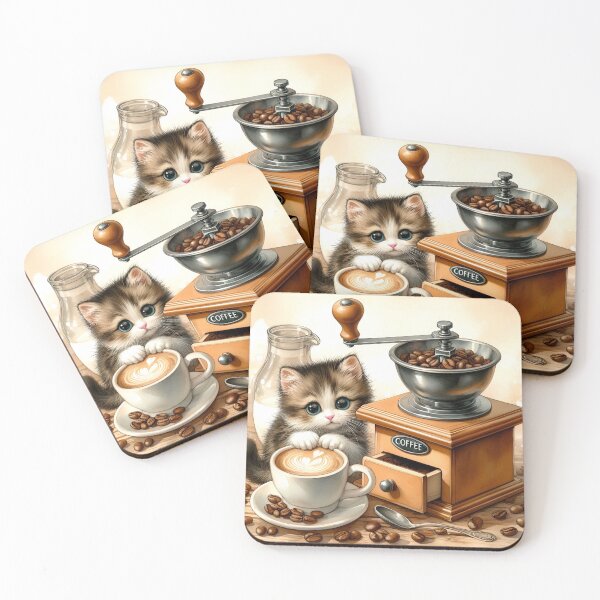Item preview, Purrfect Morning Brew designed and sold by TinCatOutPost.