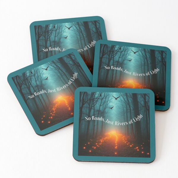 Item preview, No Roads, Just Rivers of Light Enchanted designed and sold by Sachie's Studio.