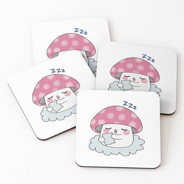 Item preview, Illustration of a sleeping mushroom designed and sold by GelsominoStudio.