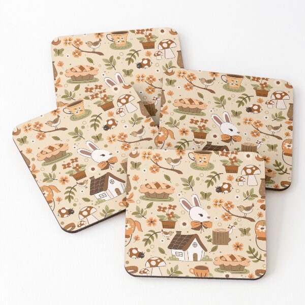 Item preview, cottagecore easter bunny rabbit beige designed and sold by Gossip Rag.