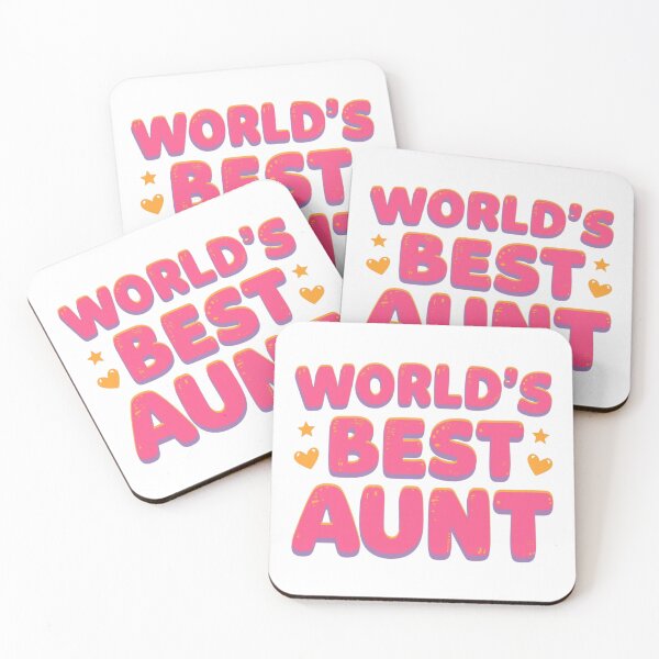 Item preview, World's Best Aunt designed and sold by Real Talk Tees.