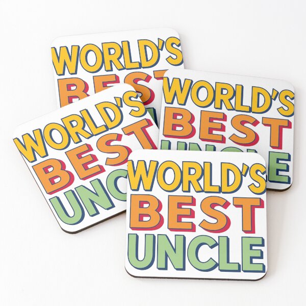 Item preview, World's Best Uncle designed and sold by Real Talk Tees.