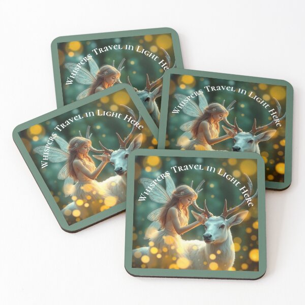 Item preview, Whispers Travel in Light Here Enchanted designed and sold by Sachie's Studio.