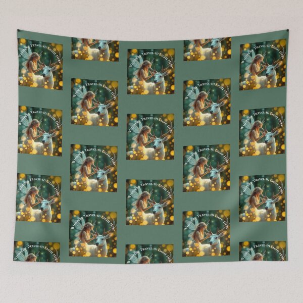 Item preview, Whispers Travel in Light Here Enchanted designed and sold by Sachie's Studio.