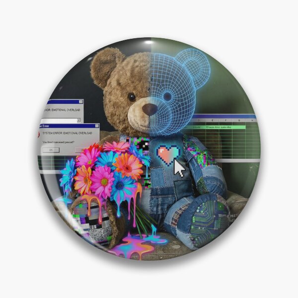 Item preview, Chaotic Teddy Bear designed and sold by HeyyItsNikki.
