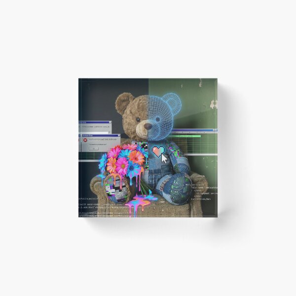 Item preview, Chaotic Teddy Bear designed and sold by HeyyItsNikki.