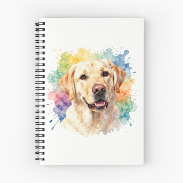 Item preview, Watercolor Labrador Portrait with Color Splash designed and sold by ZoesPlace.
