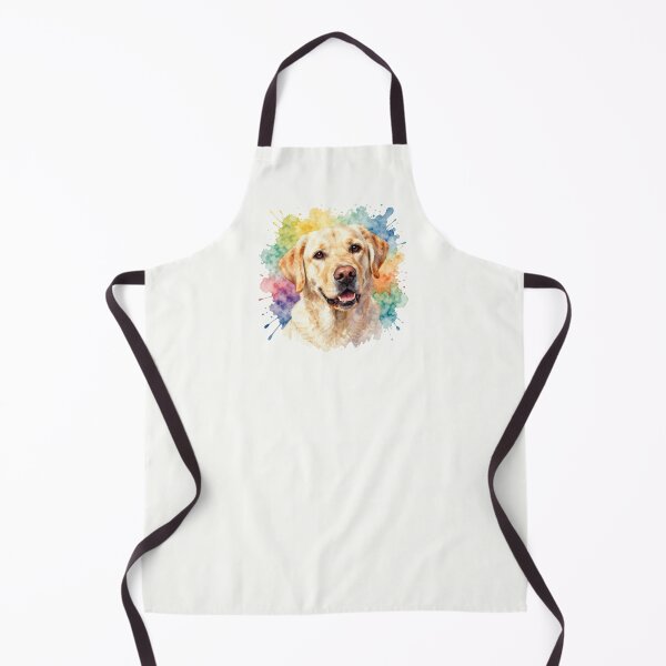 Item preview, Watercolor Labrador Portrait with Color Splash designed and sold by ZoesPlace.