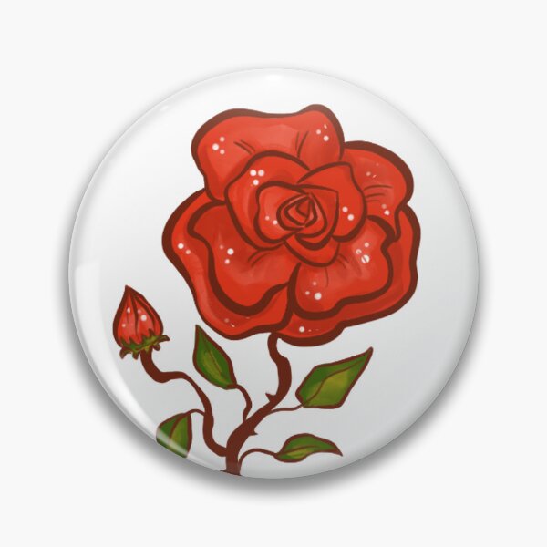 Item preview, Rose Sticker designed and sold by salomeydraws.