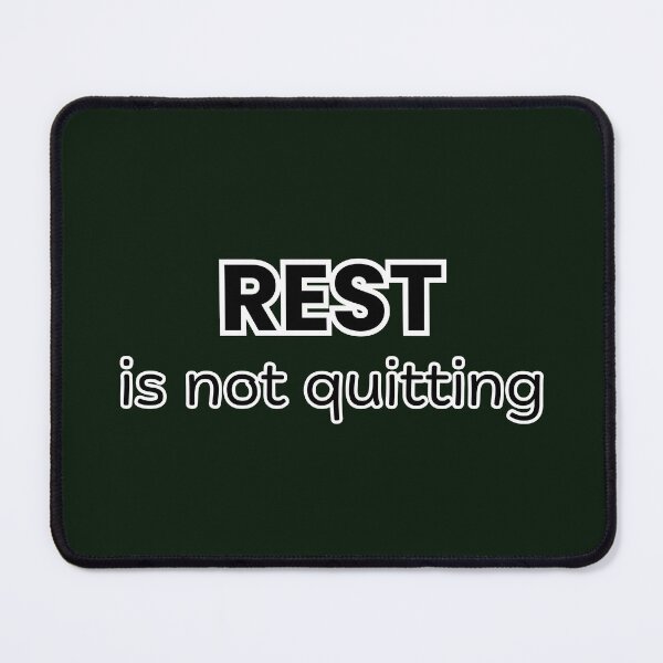 Item preview, Rest Is Not Quitting – Calm Reminder Shirt designed and sold by QuietlyBecoming.