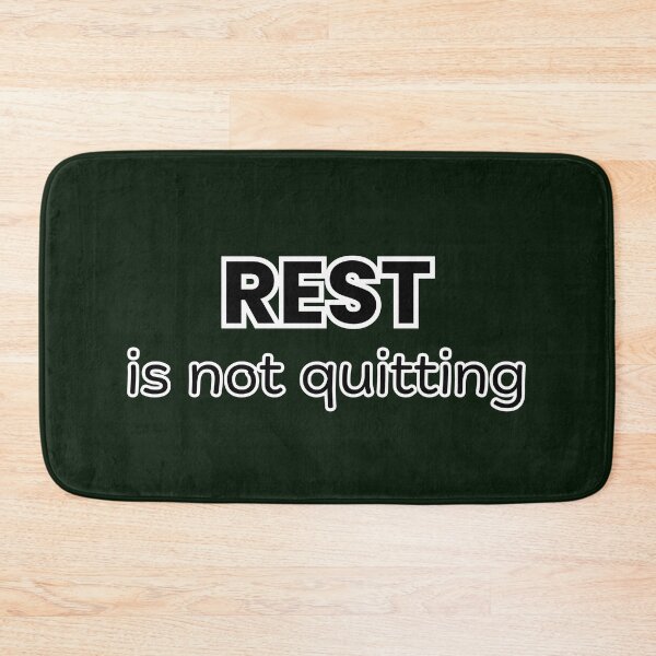 Item preview, Rest Is Not Quitting – Calm Reminder Shirt designed and sold by QuietlyBecoming.
