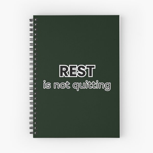 Item preview, Rest Is Not Quitting – Calm Reminder Shirt designed and sold by QuietlyBecoming.