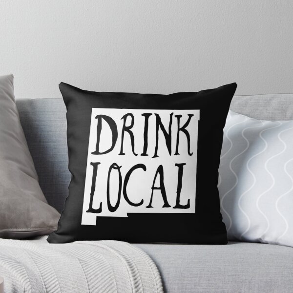 Item preview, Drink Local New Mexico State Outline Craft Beer designed and sold by graf1k.