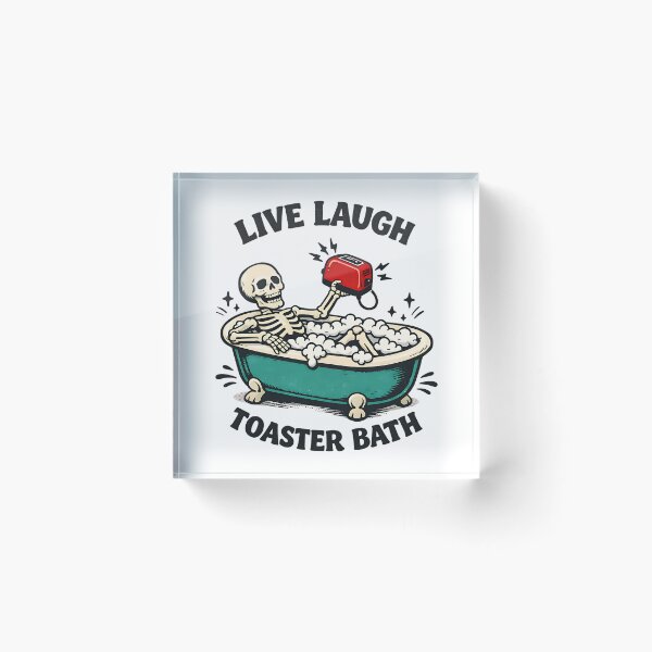 Item preview, Live Laugh Toaster Bath designed and sold by kirstenstration.