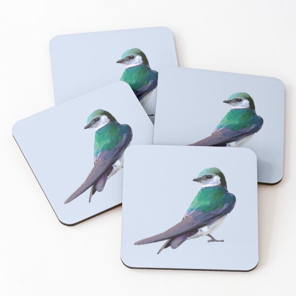Item preview, Purple and Green Swallow designed and sold by blueberry-dino.